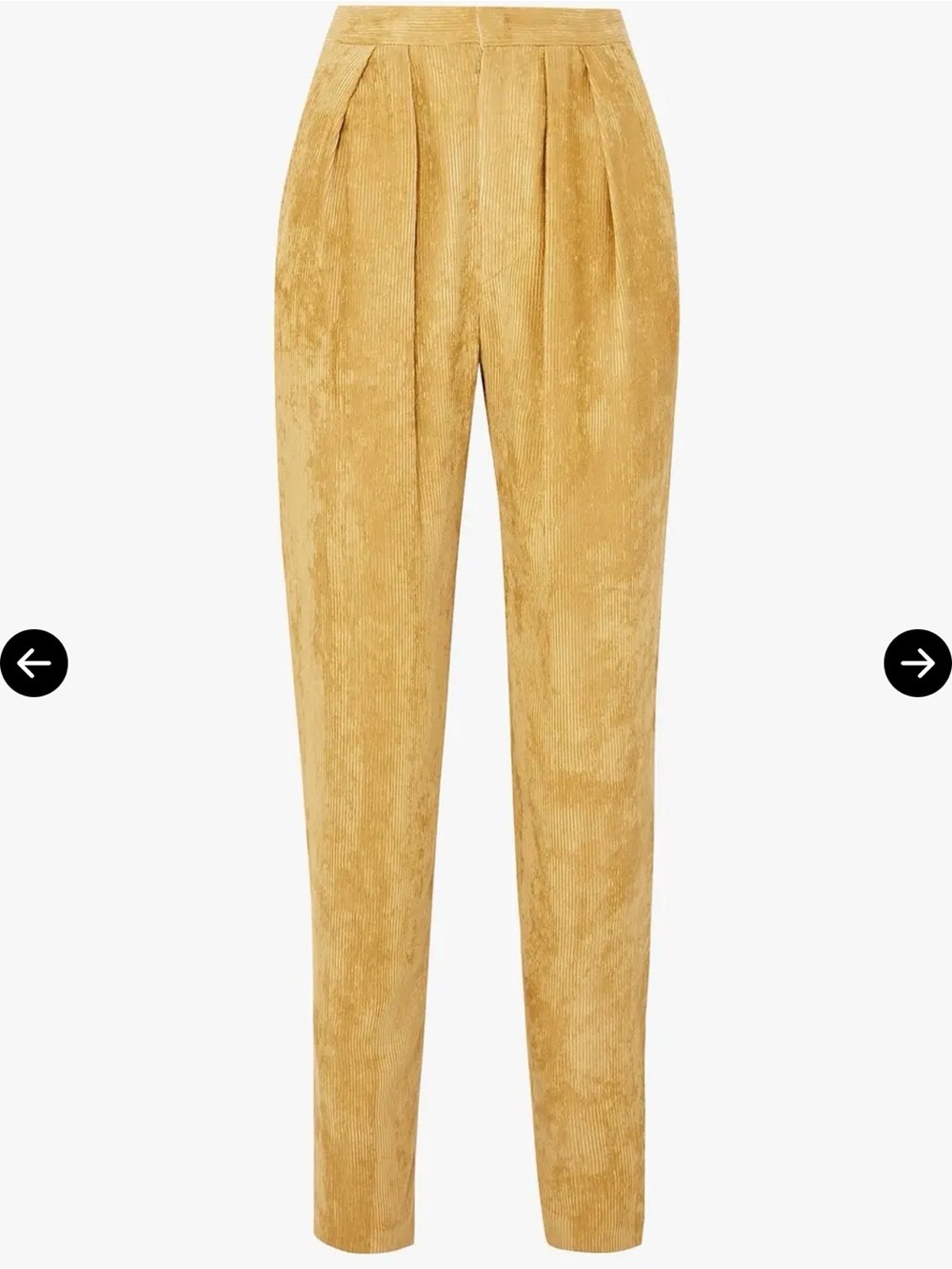 Isabel Marant Fany Pleated Corduroy - Picture 11 of 12